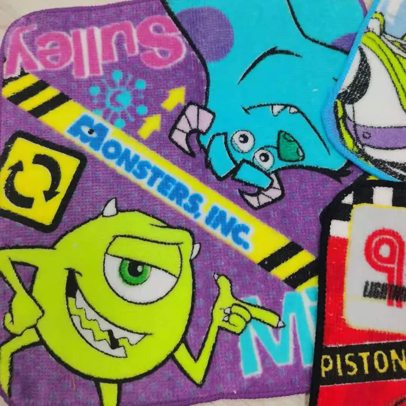 Полотенце с машинками из мультфильмов Disney квадратный носовой платок для детей