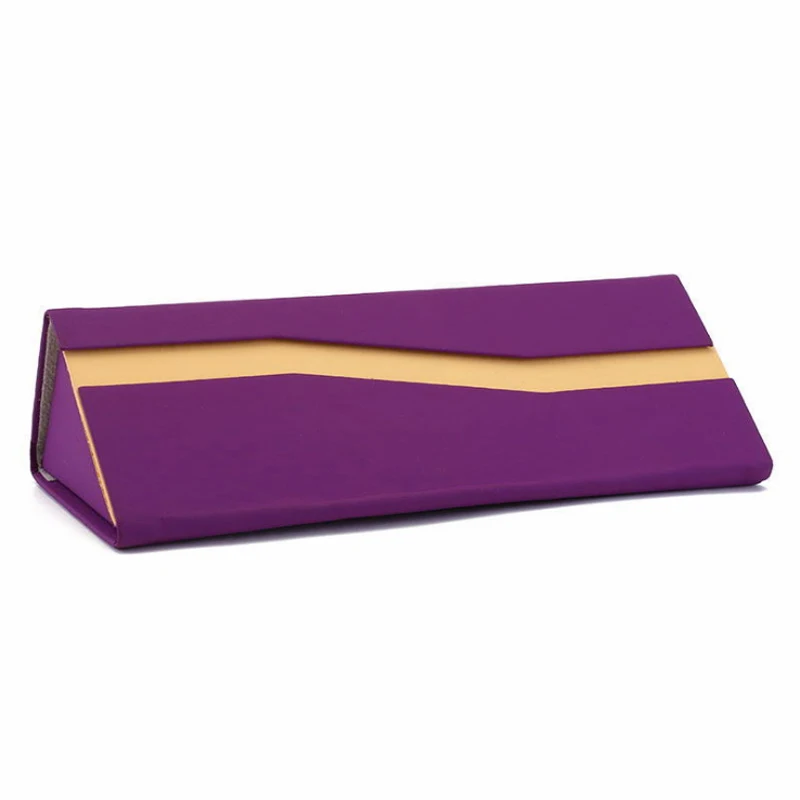 Новинка 2019 складной чехол для очков с треугольниками коробка мужчин