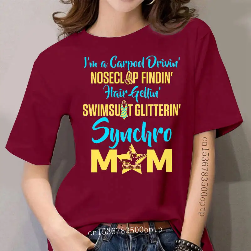 

women t shirt Synchronized Swimming - Synchro Mom Women t shirt