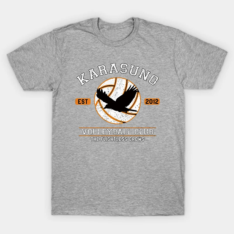 

Harajuku T-Shirt Men Anime T Shirt Haikyuu t shirt Anime Tops Tees