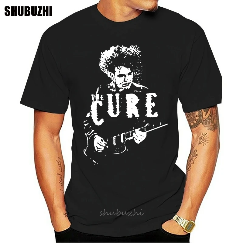 The Cure Роберт Смит Готик Рок Панк новая волна музыка футболка Летняя с короткими