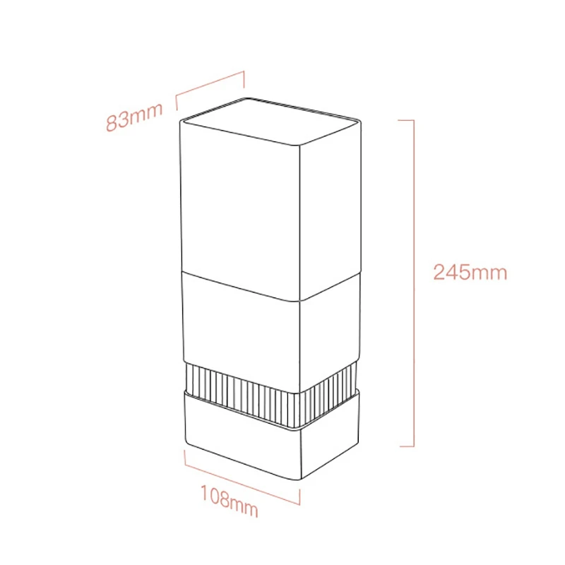 Кисть для макияжа хранения ведро сухих 2 в 1 Подводка глаз карандаш бровей коробка