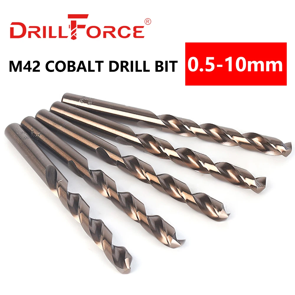 

Сверла Drillforce Tools M42 0,5-10 мм