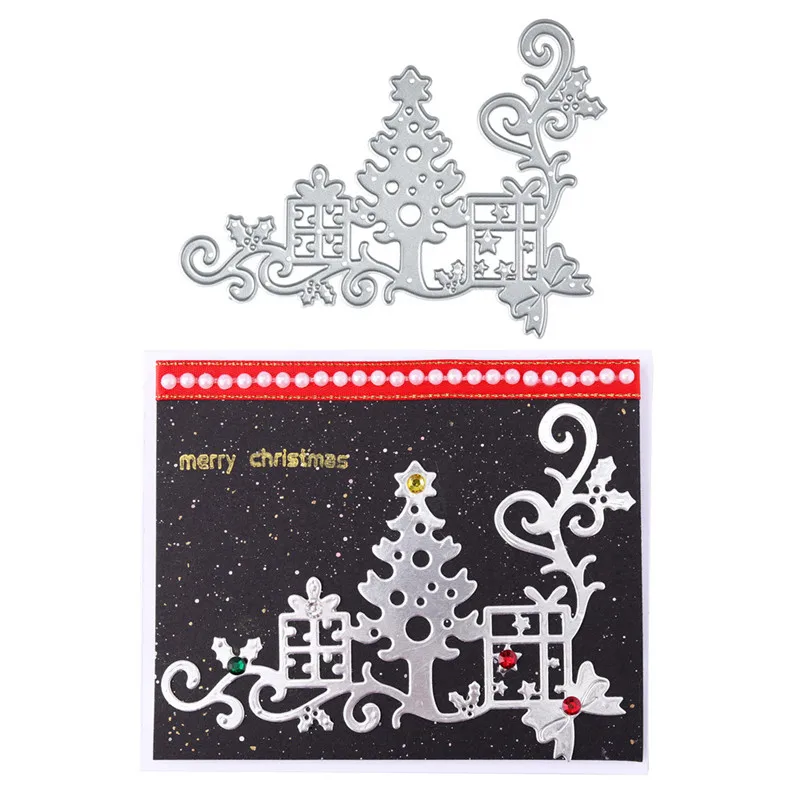 Eastshape кружевное дерево штампы угловая Подарочная коробка металлические Вырубные