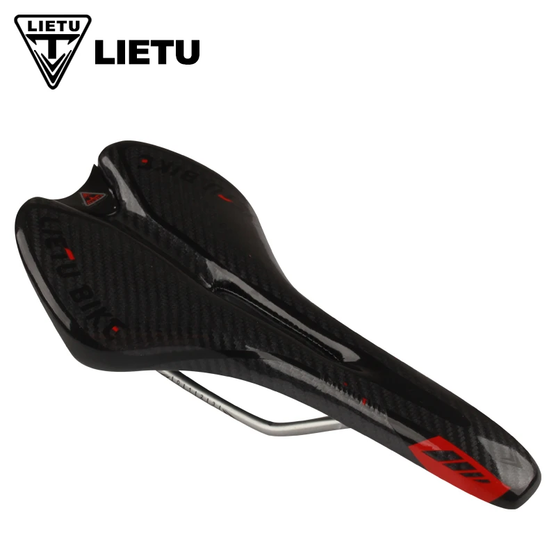 Велосипедное седло LIETU MTB из углеродного волокна противоскользящее сиденье для