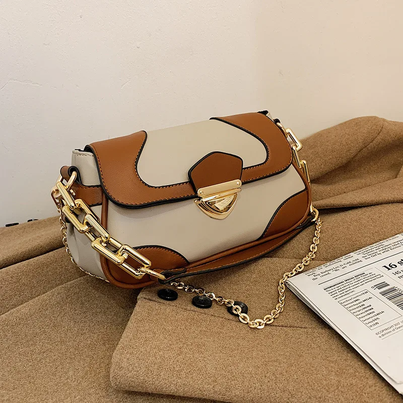 

Fashion Womens Handbags Women's Bag 2021 Spring New Shoulder Hand Fashion Popular Chain Messenger Armpit Small Square Purses