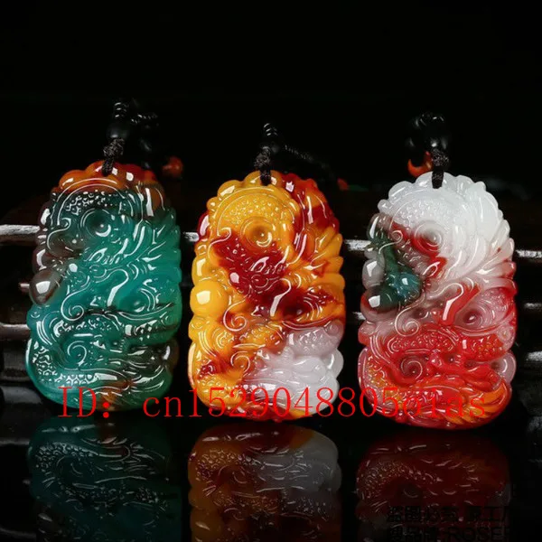 1 шт. натуральный цвет Hetian Нефритовый камень подвеска дракон китайский нефрит