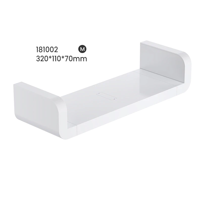 Настенный стеллаж для хранения полка ванной кухни косметики ванны прочная