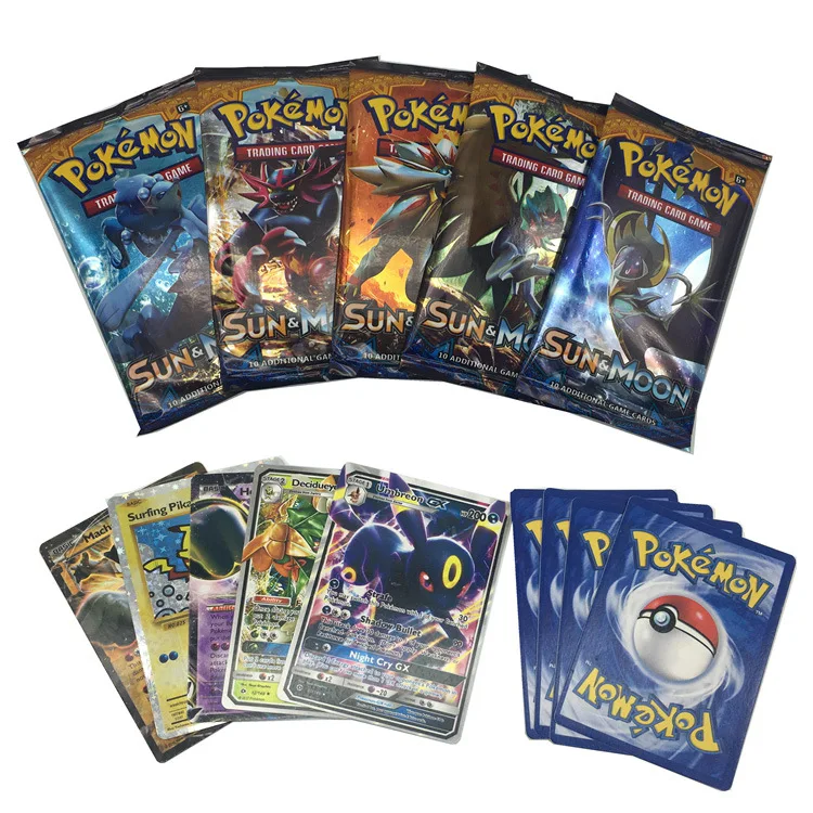 9 шт./компл. Pokemones английский аниме дополнительные торговые карты Бумага карты вариантов выбирается в произвольном порядке собрать детский подарок