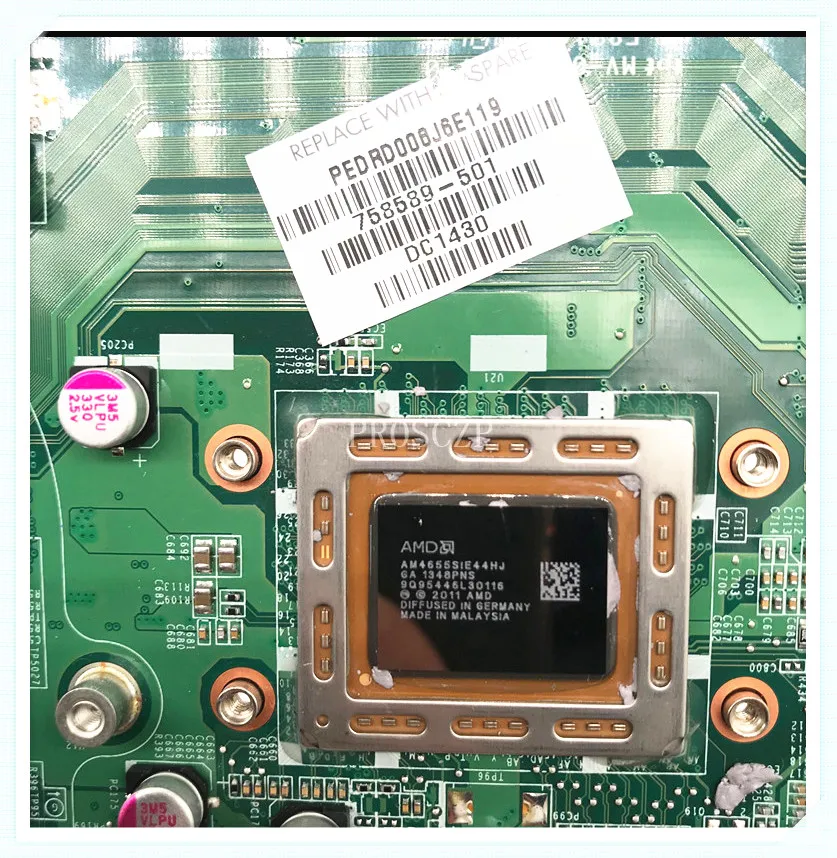 758589-501 758589-001 Высококачественная материнская плата для ноутбука HP 15-N 15-F DA0U92MB6D0 U92