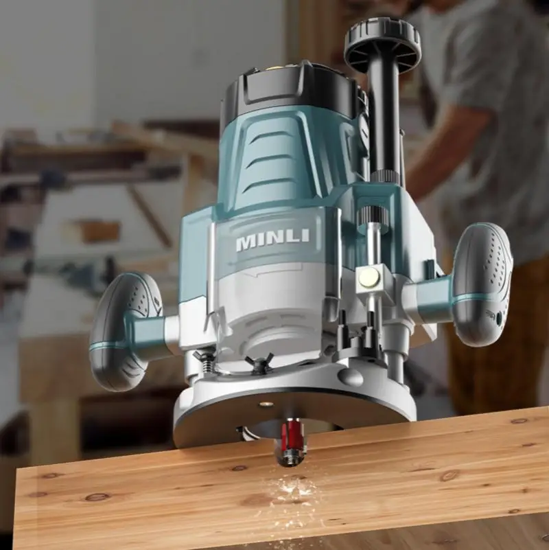 Engraving Machine Woodworking Slotting Machine Multi-Function Trimming Machine Electric Wood Milling