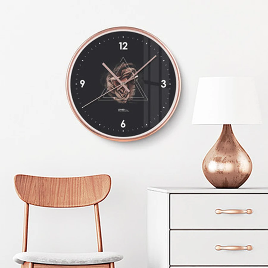 Художественные креативные настенные часы современный дизайн бесшумные