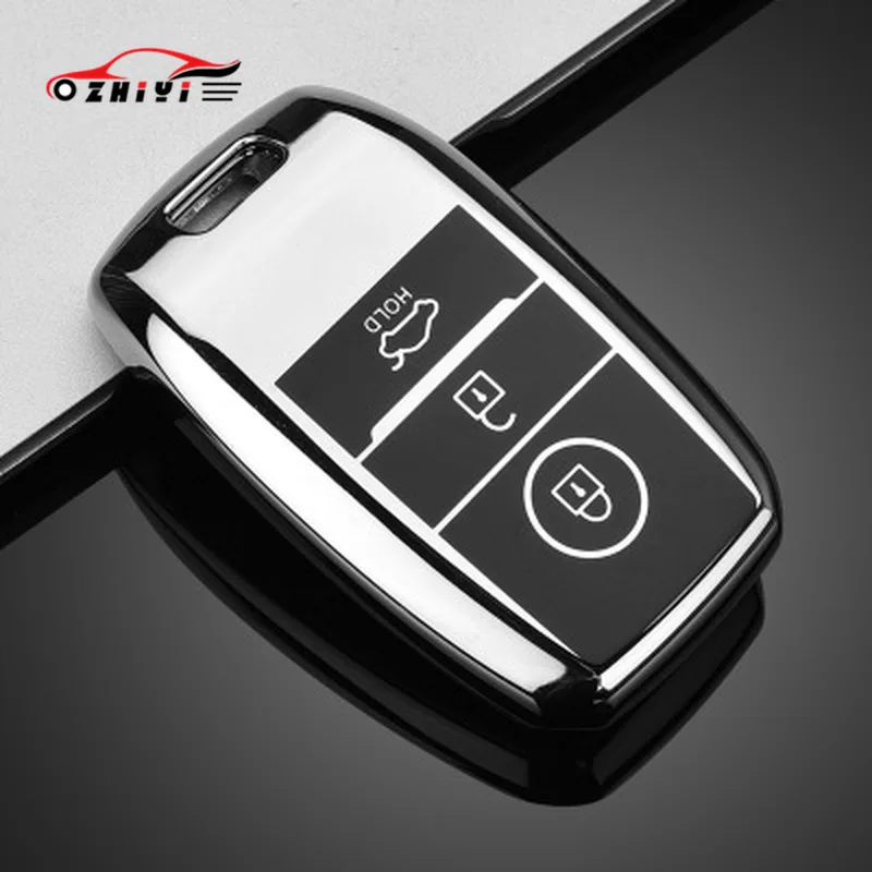 Чехол для автомобильного ключа из ТПУ защитный чехол с дистанционным