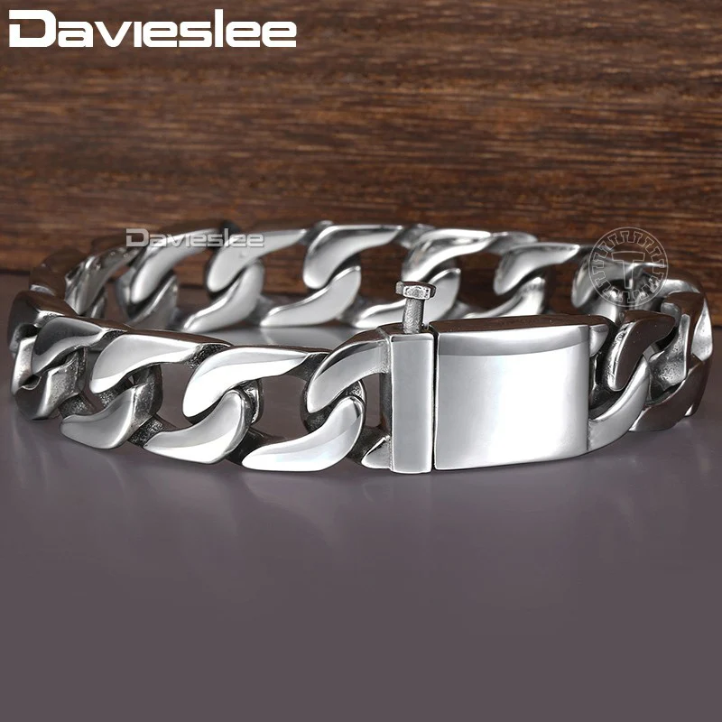 13 мм мужской браслет цепь из нержавеющей стали 316L огромный тяжелый оптовая