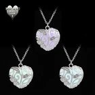 Длинное ожерелье с подвеской в виде изящного сердца kpop