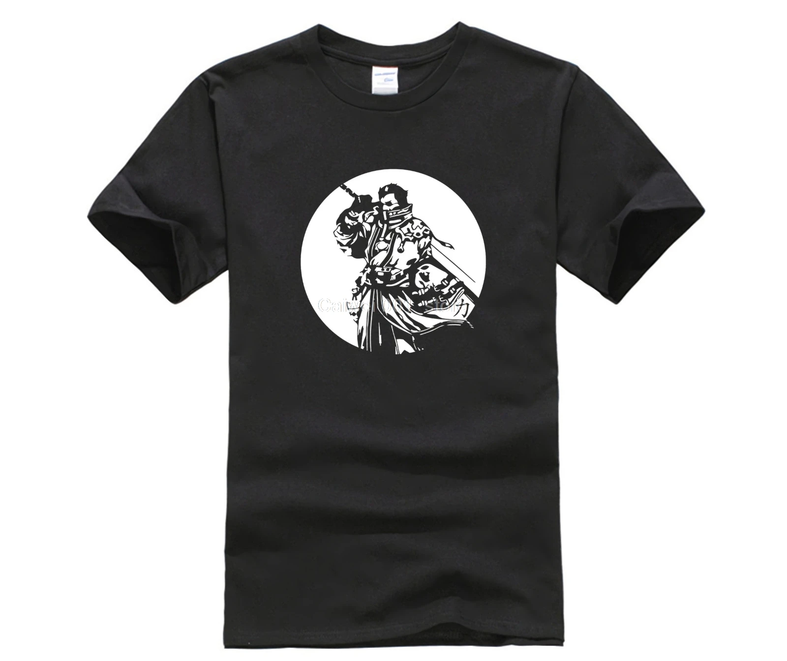 Модная мужская футболка с коротким рукавом финальной фантазии X Auron FFX 10 jeзаписи в