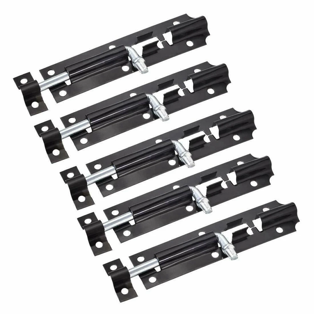 3 шт./компл. Домашняя безопасность дверь черная покраска мин защелка большой