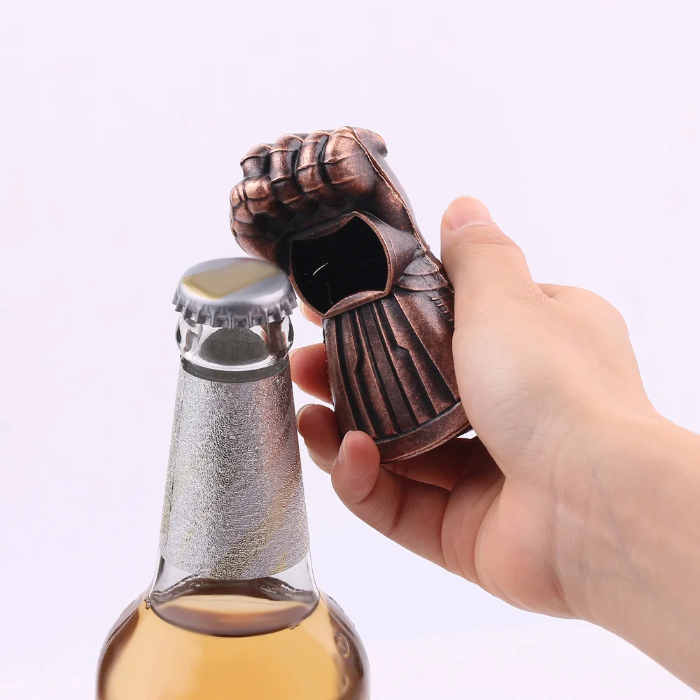 Мстители Бесконечность танос перчатка с крагами открывалка для пивных бутылок