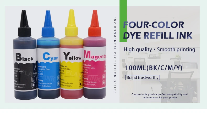 Plavetink 100 мл PG-540 CL-541 принтер набор для наполнения чернил для принтера Canon PG540 CL541 XL Pixma MG4250 MG3250 MG3255 MG3550 MG4100 MG4150