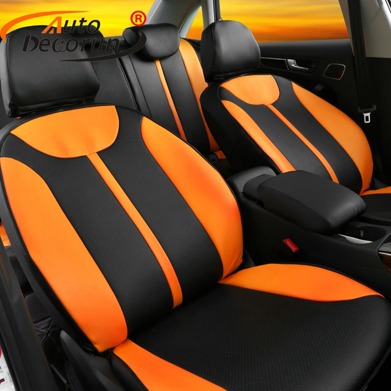 AutoDecorun чехол из искусственной кожи для автомобильного сиденья toyota venza 2010 подушка