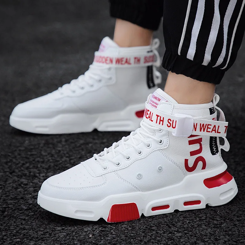 Обувь с высоким берцем Мужская трендовая спортивная обувь 2019 Новая Осенняя