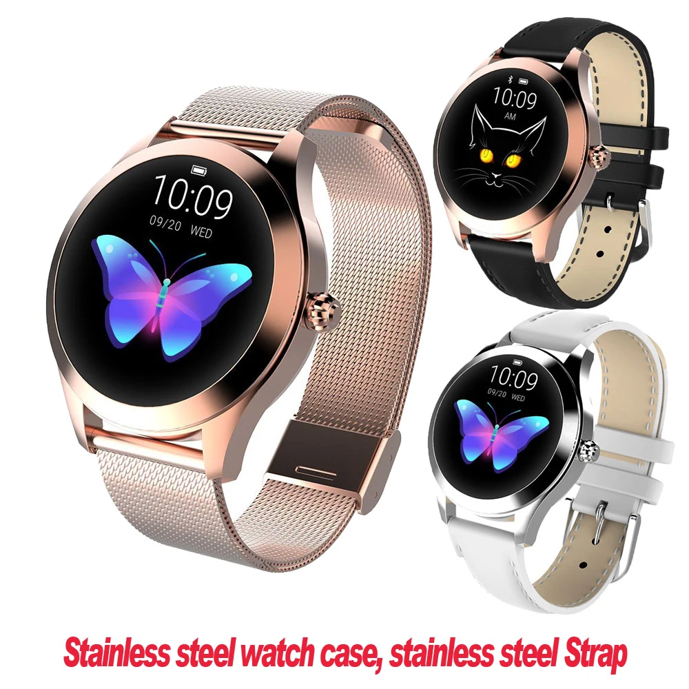 

KW10 KW20 Smart Watch Women 2018 IP68 Waterproof Heart Rate Monitoring Bluetooth For Android IOS Fitness Bracelet Smartwatch