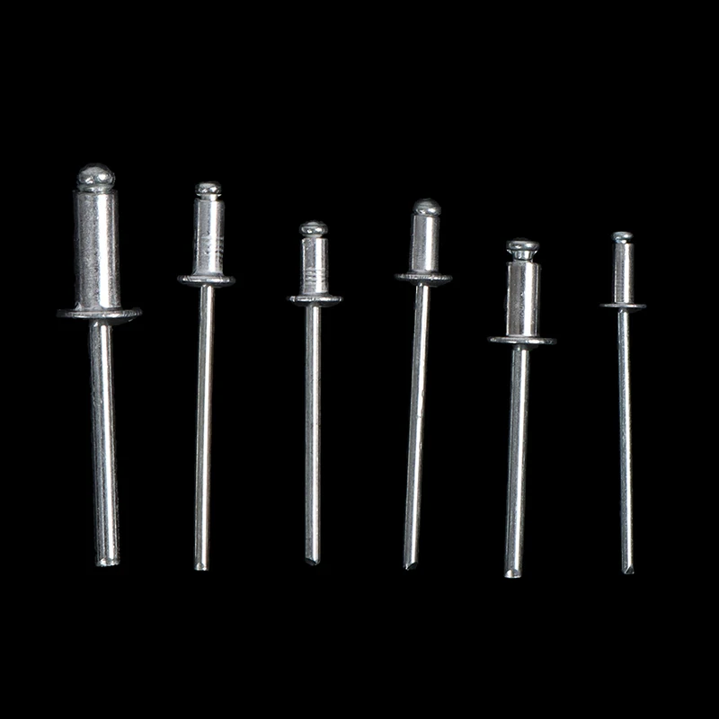 

175pcs Multiple Sizes Aluminum Dome Head Blind Pop Rivets Assorted Set