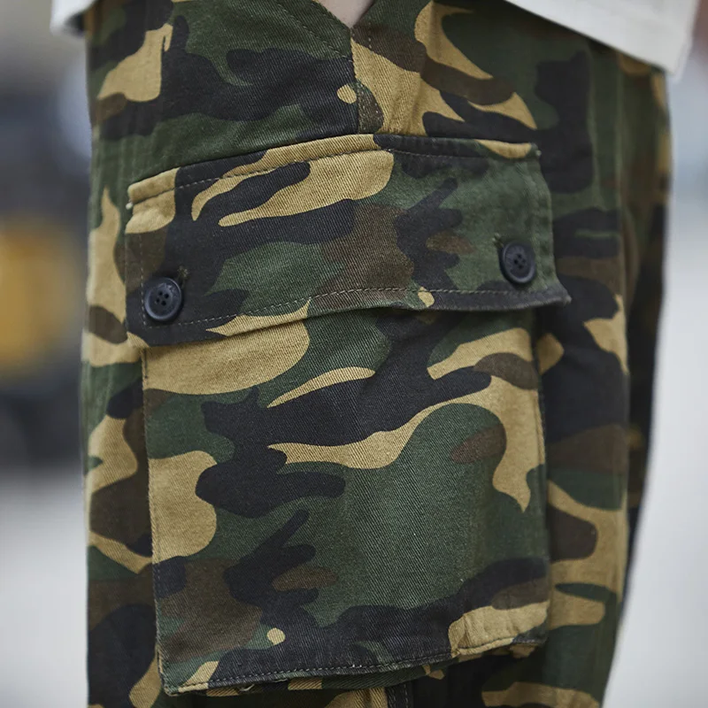 2019 хип хоп Карго короткие камуфляжные мужские Харадзюку джоггеры уличная