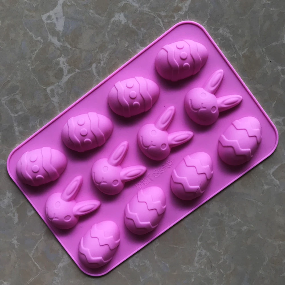 12 яиц пасхальные яйца конфеты форма для мыла торта ручной работы кухонные