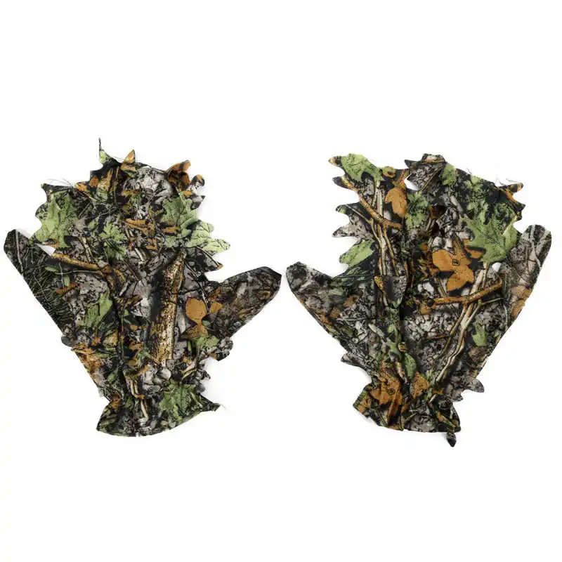 Уличный аксессуар эпонж удобные камуфляжные Нескользящие перчатки с закрытыми