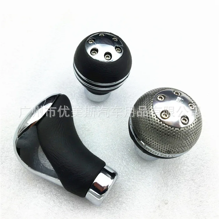 Универсальная ручная ручка переключения передач MT из искусственной кожи MOMO