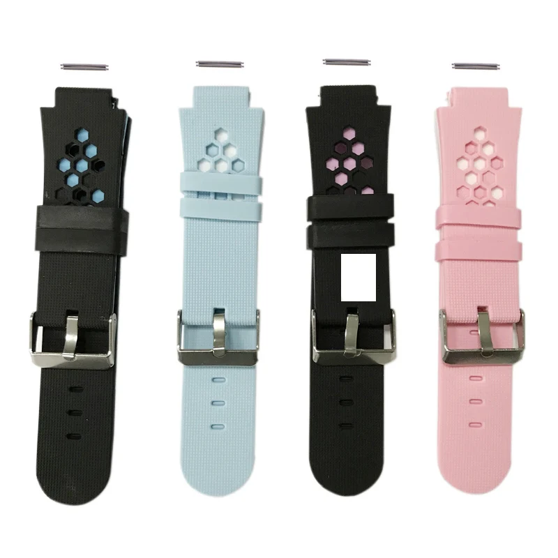 Ремешок сменный детский для наручных часов силиконовый браслет с GPS трекером Y21S