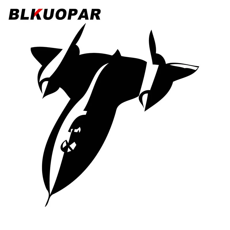 

BLKUOPAR for Military Fighter Jet Car Sticker Funny Occlusion Scratch Decal Waterproof Windows Bumper Motorcycle Car Styling