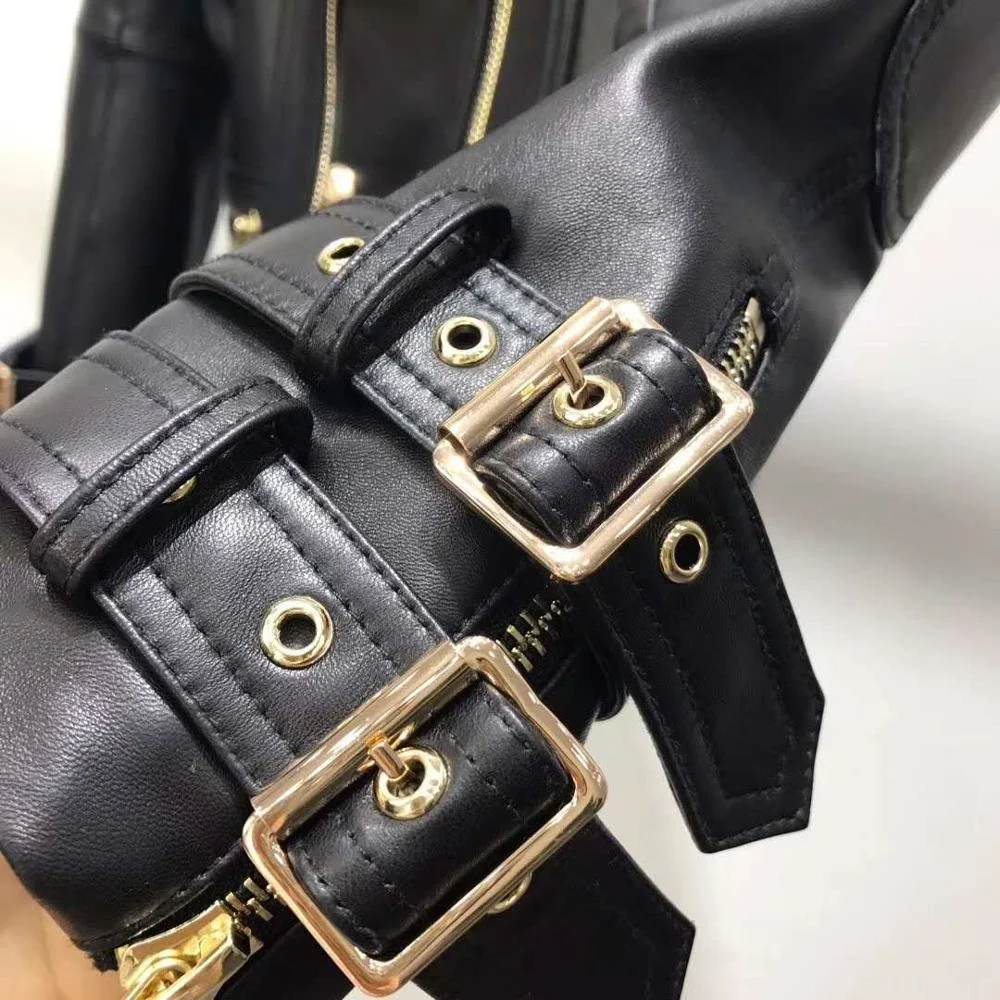 

Leather suede coat spring and autumn women real sheepskin jacket motorcycle style new fashion outerwear short clothing solid