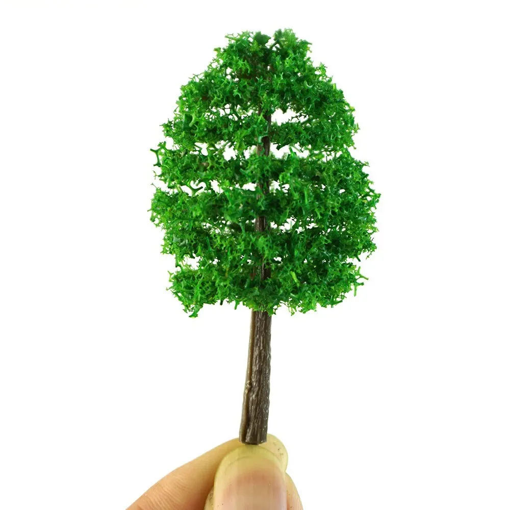 

Mixed Model Trees of Different Sizes Green Mini Tree Set Architectura Model Trees DIY Scenery Landscape Trees 30pcs