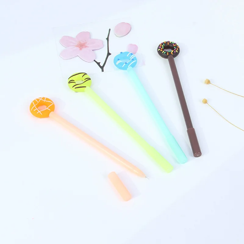 1 шт. мультяшный Стильный пенал с пончиком чехол для карандаша писать легко и