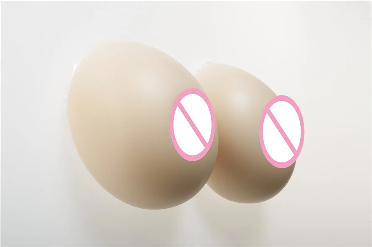 1200 г/пара белая силиконовая грудь трансгендер Breastforms Трансвестит Поддельные Boob DD
