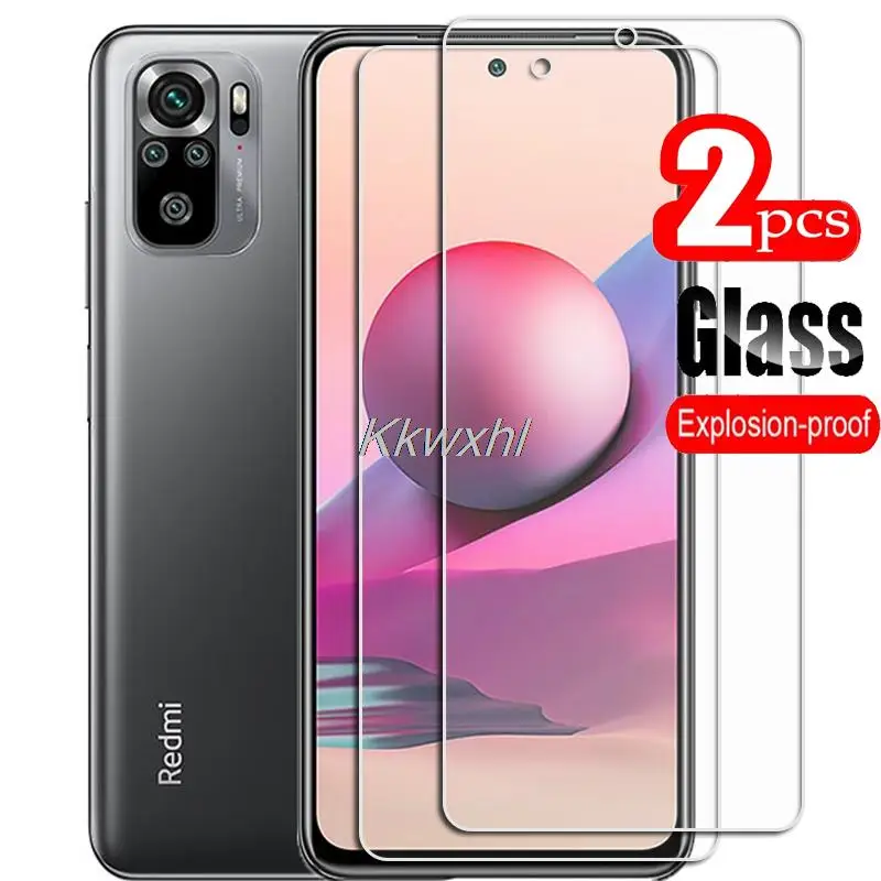 

Закаленное защитное стекло для Xiaomi Redmi Note 10S 10 HD M2101K7BG, M2101K7BI, M2101K7AI, защитная пленка для экрана телефона, 2 шт.
