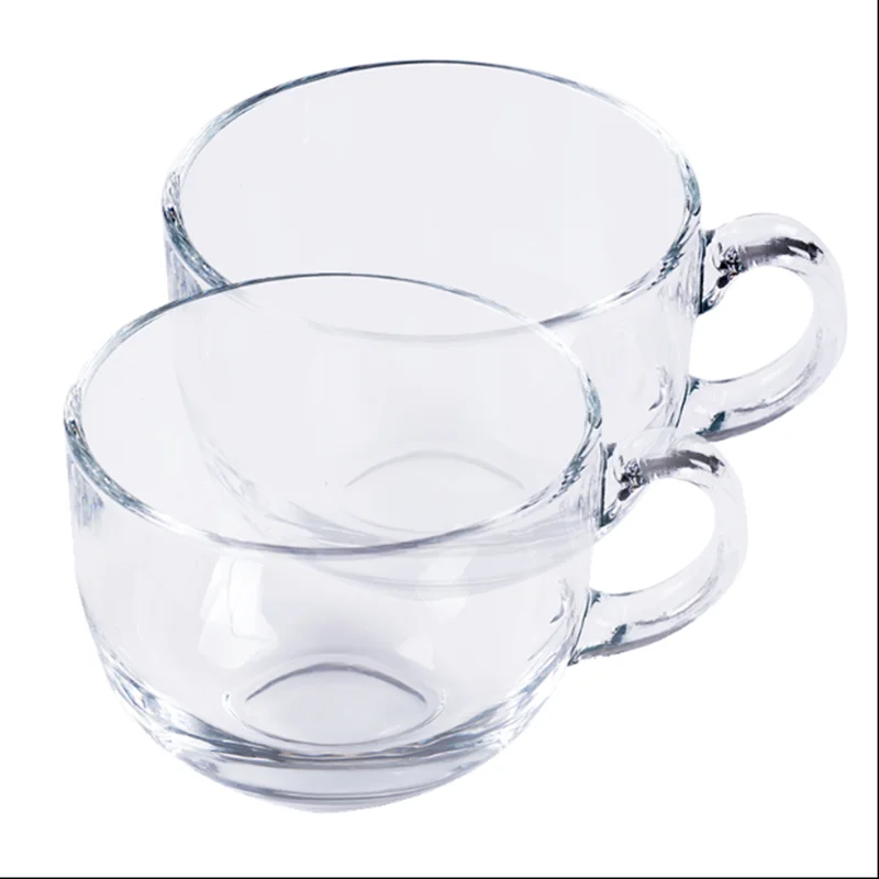 480 мл чашка для завтрака молочная с крышкой Ложка стеклянная овсяная большая