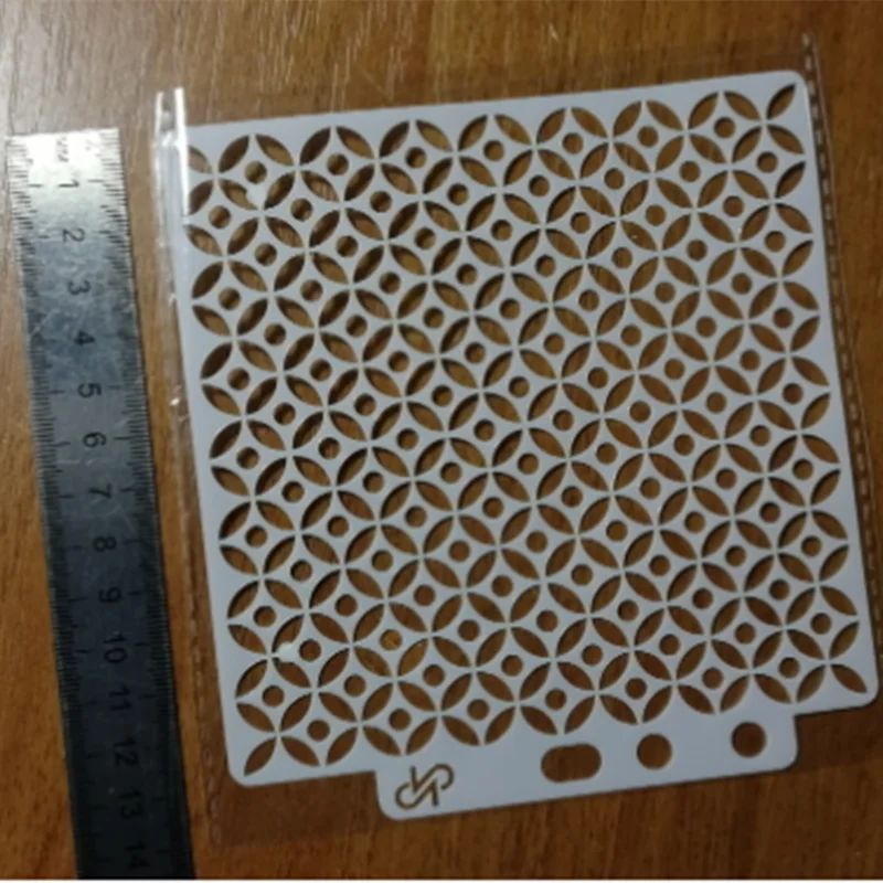 Пластиковый трафарет для помадки торта формы инструменты выпечки форма