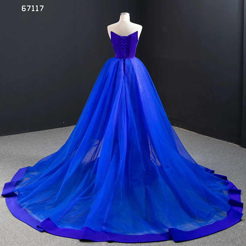 J67117 с расширенным съемным подолом вечерние платья без рукавов Русалка Вечерние