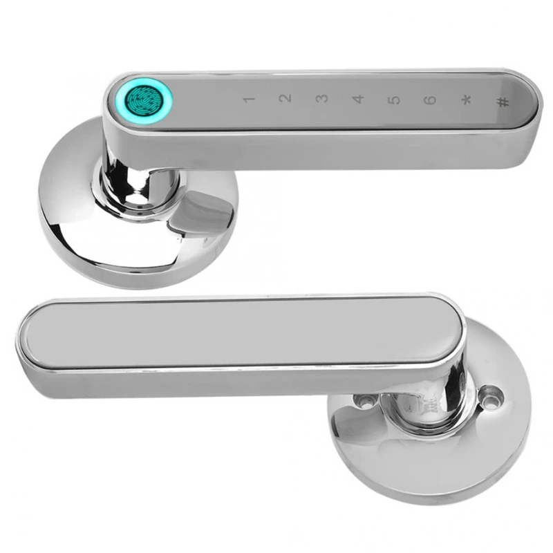 electronic fingerprint scanner keyless entry door lock deadbolt touchscreen keypad lock for home office apartment hotel n0pb free global shipping