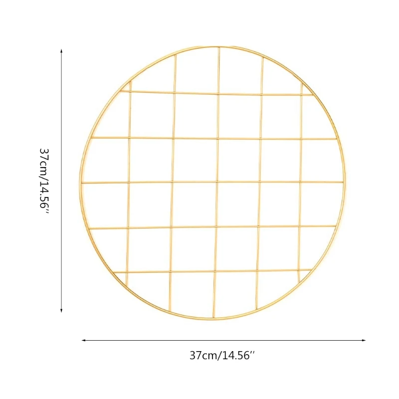 4 шт круглая Сетка стена фото открытки дисплей Органайзер DIY Фото Рамка | Дом и сад