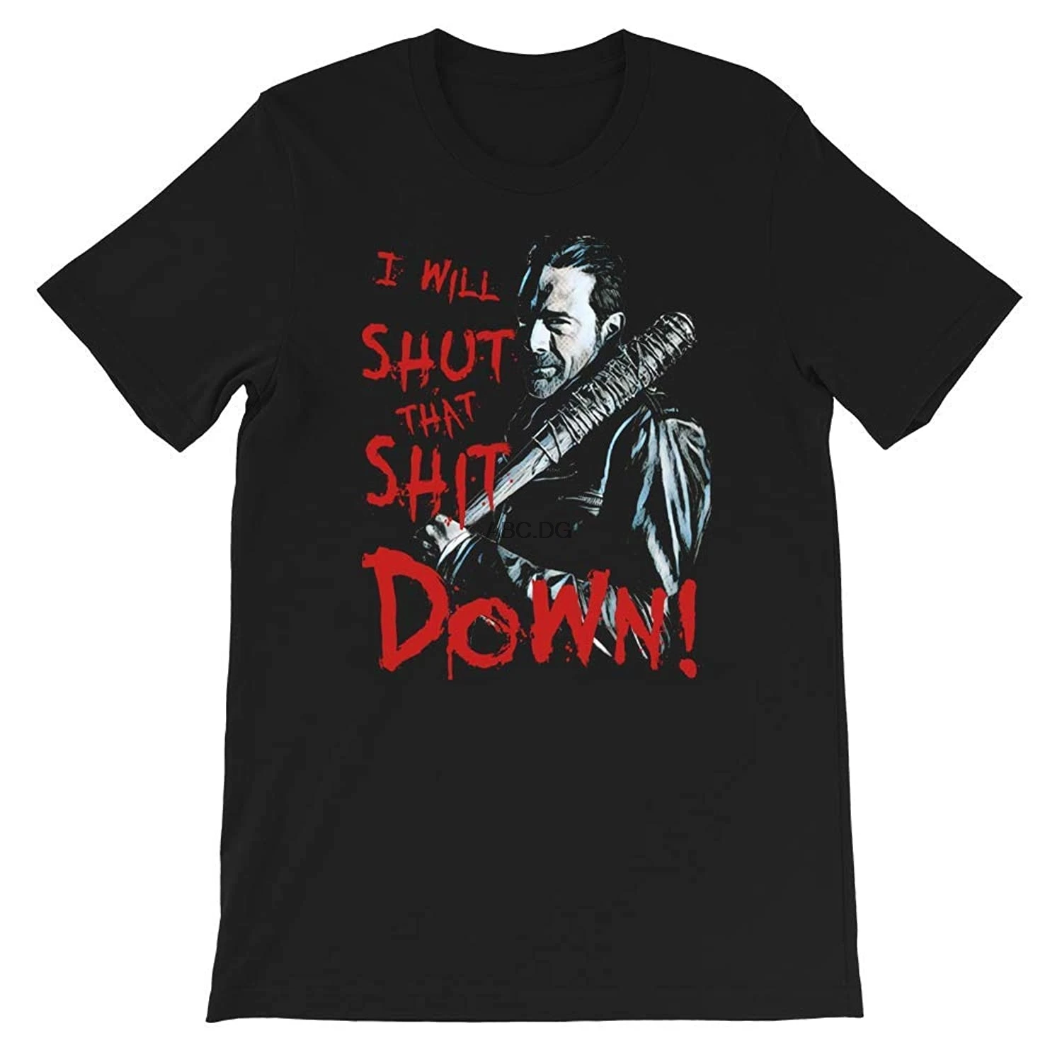 Футболка Negan Ходячие мертвецы зомби Дэрил Рик Гримс Карл графика подарок для
