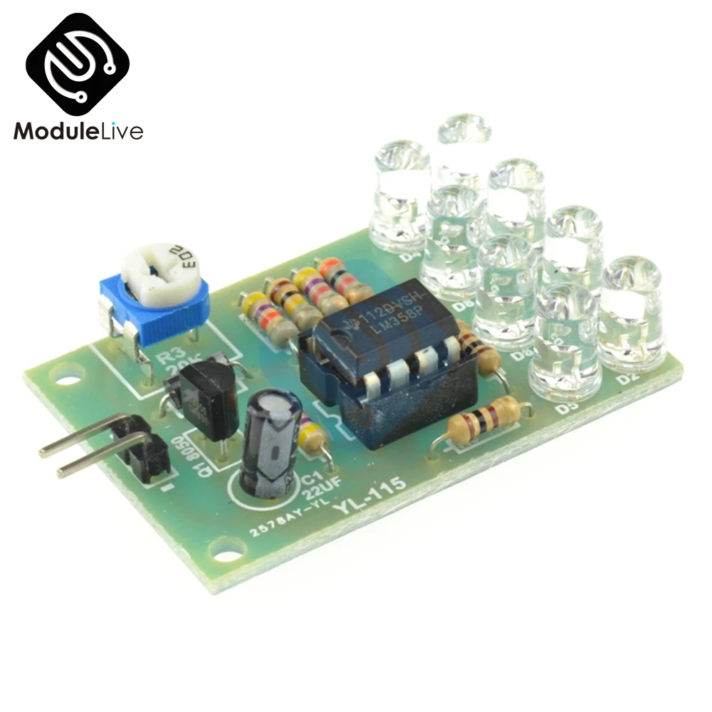 12 В дыхательный светильник светодиодный мигающий ЛАМПЫ ЗАПЧАСТИ электронный DIY