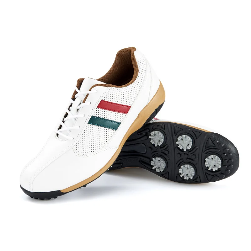 

Golf shoes men's super light breathable antiskid sports shoes white casual shoes
