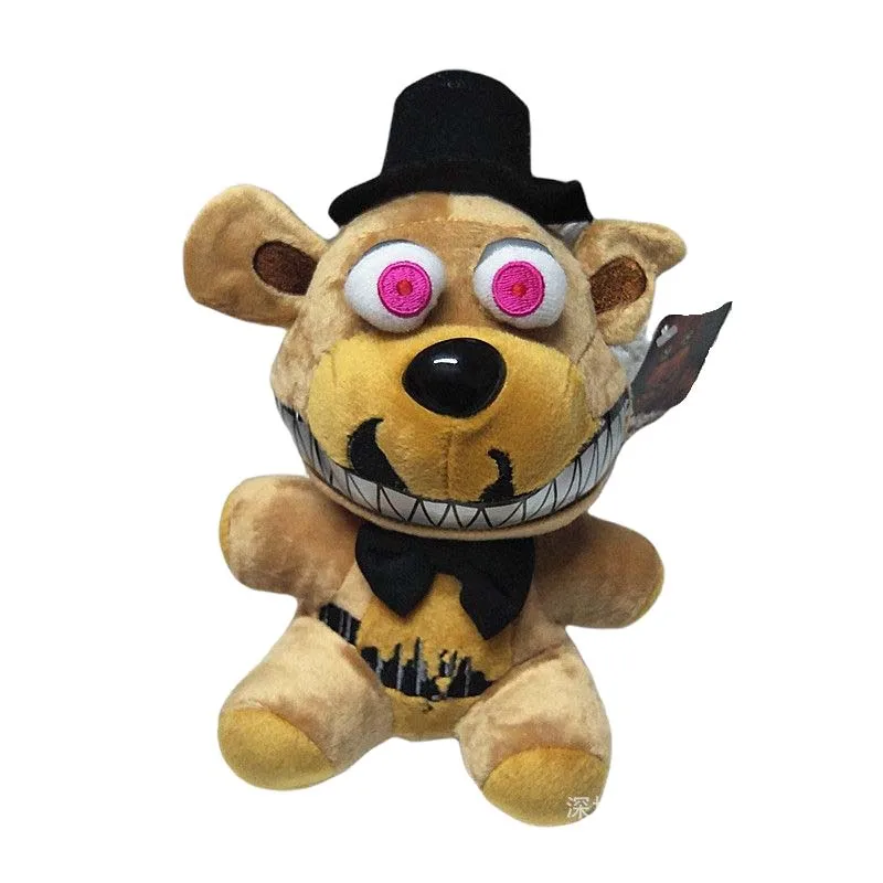 18 см с рисунком героев мультфильмов плюшевая игрушка принтом пять ночей Фредди