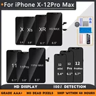 OLED или OEM для iPhone X XS 12 11 pro Max ЖК-дисплей дигитайзер экран заменяемый TFT для iphone 11 Xr Xs max 11 pro 12 mini