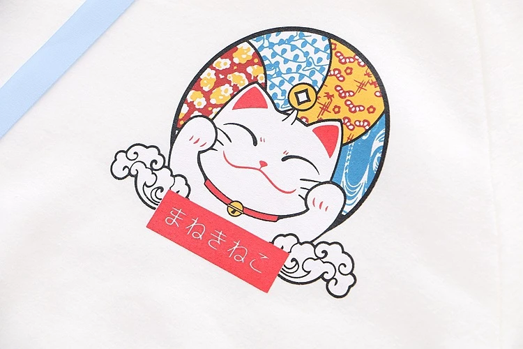Merry Pretty Women Cartoon Print Harajuku Hooded Sweatshirts Winter Long Sleeve Drawstring Hoodies For Femme Tracksuits