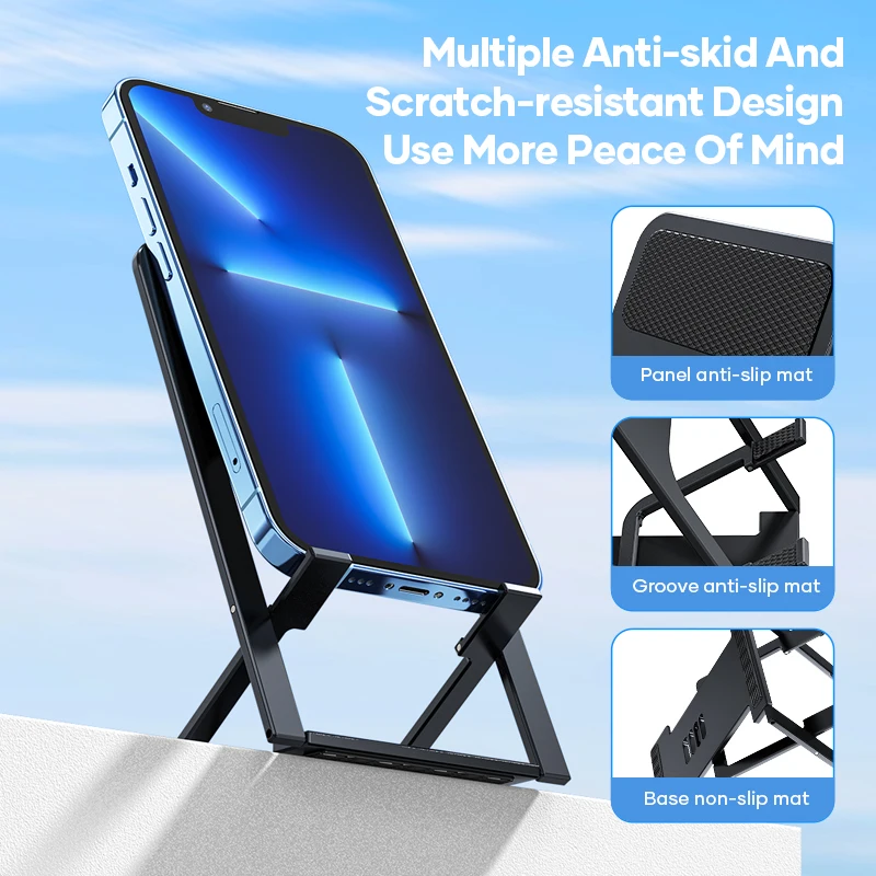 licheers mini tablet stand desktop adjustable folding holder for iphone ipad xiaomi samsung mobile phone universal bracket free global shipping